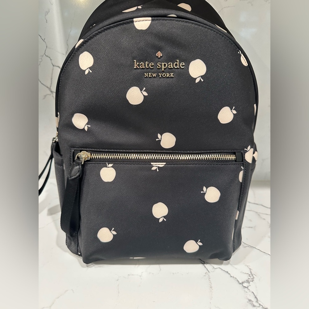 🖤Kate Spade🖤 Chelsea the little better orch black backpack k8113 NWT - Picture 4 of 10